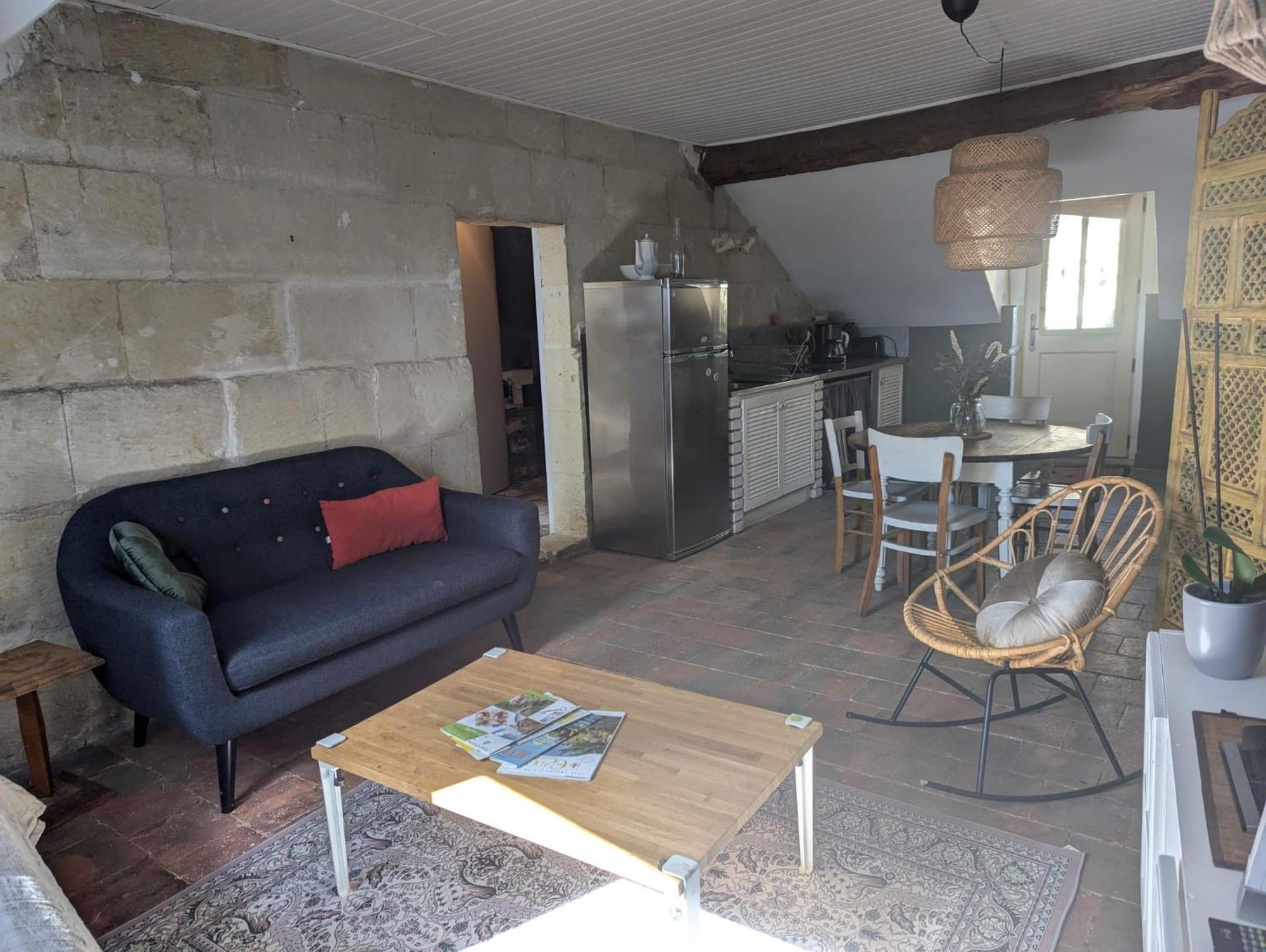 Appartement Des Hirondelles , Au Pied Du Chateau 希农 外观 照片