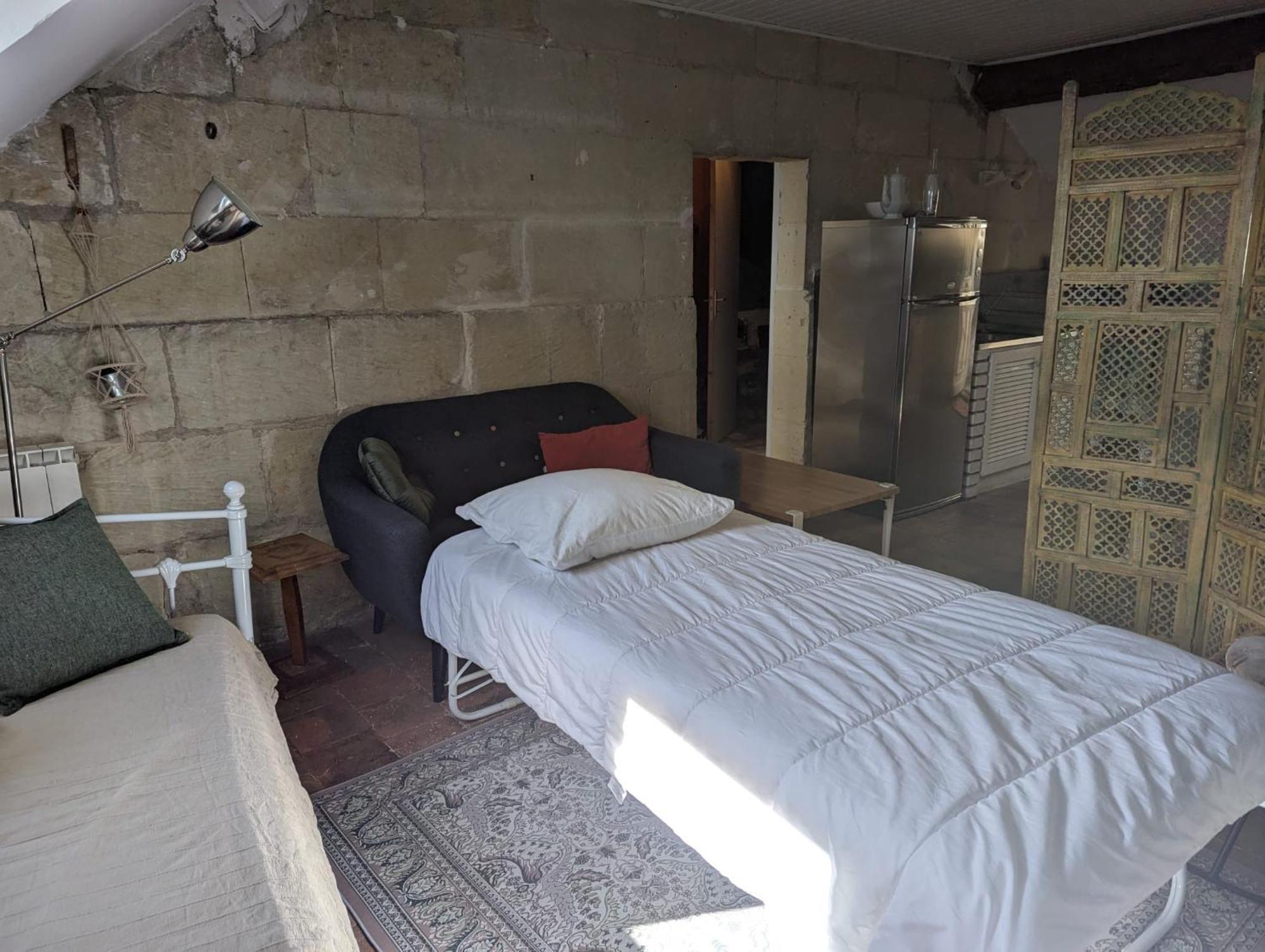 Appartement Des Hirondelles , Au Pied Du Chateau 希农 外观 照片